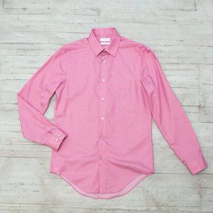 Calvin Klein Slim Fit Performance No Iron Dress Shirt